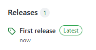 The release has been published